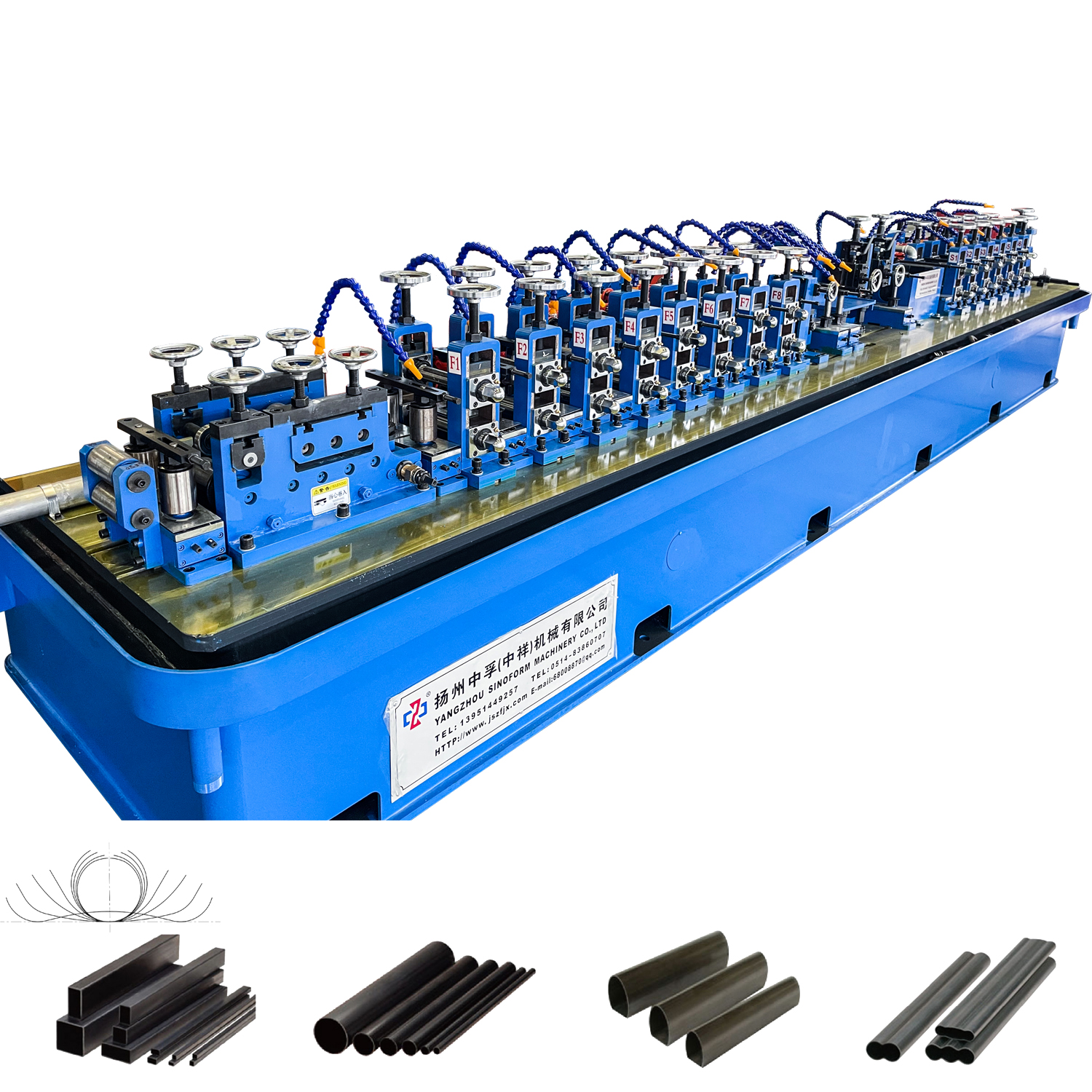 HG16 Hochpräzise Rohrherstellungsmaschine